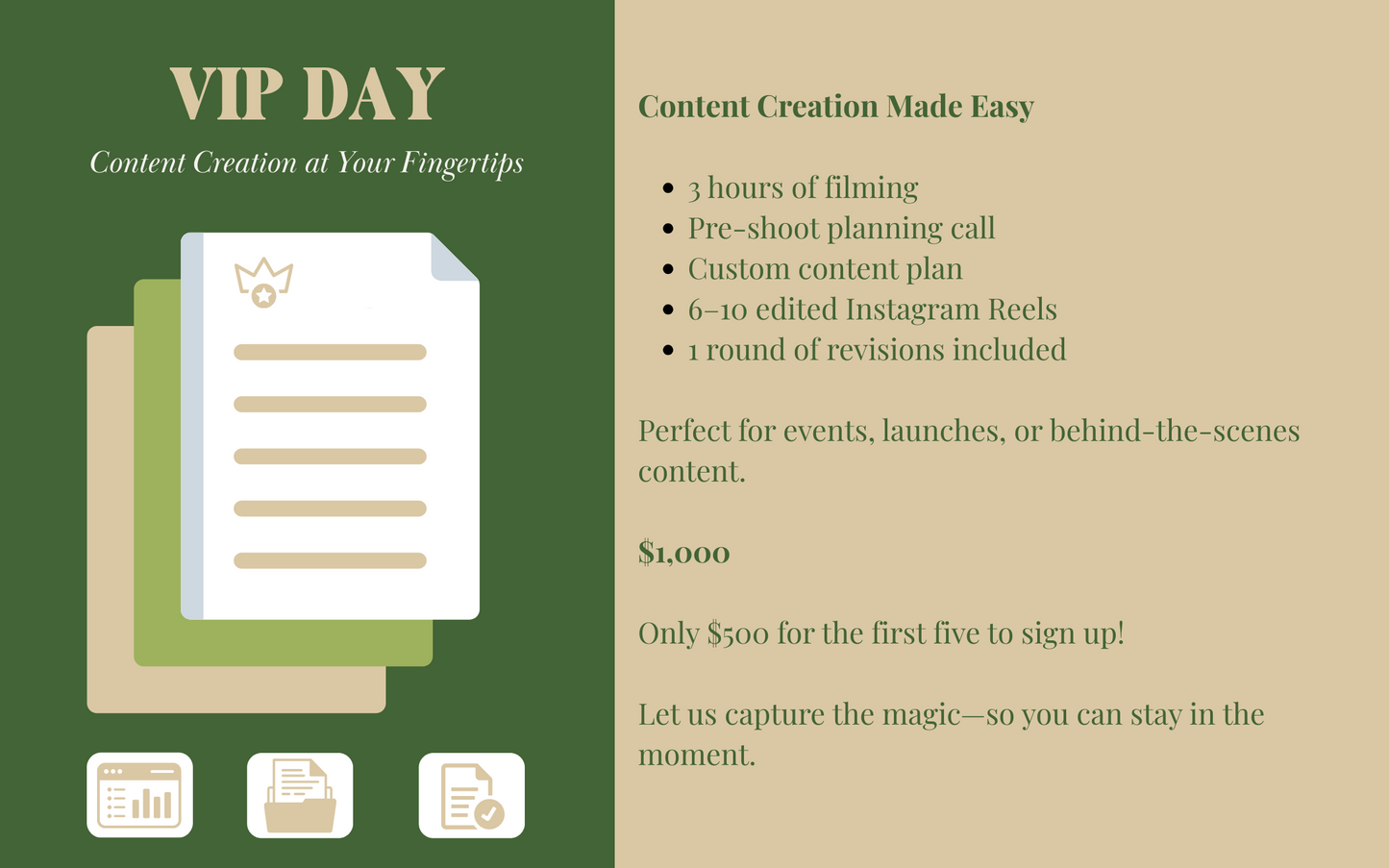 VIP DAY